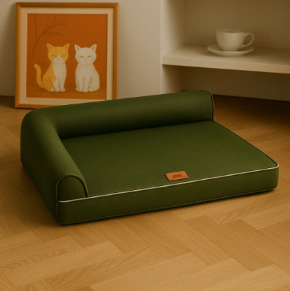 All-Season Scratch-Resistant Pet Bed – Washable Nest for Dogs & Cats