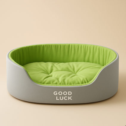 Deluxe Washable Dog Bed – For Small to Medium Dogs and Cats