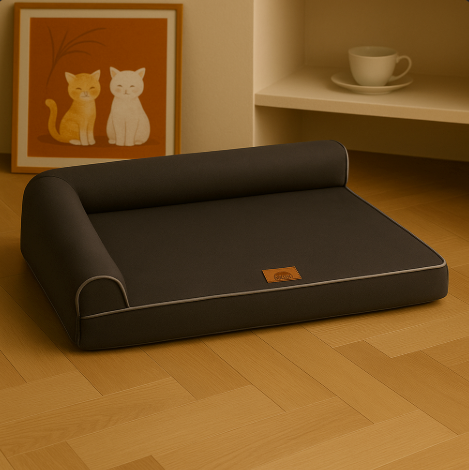 All-Season Scratch-Resistant Pet Bed – Washable Nest for Dogs & Cats
