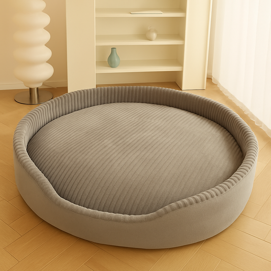 Dog Bed – Washable Pet Lounger with Mat